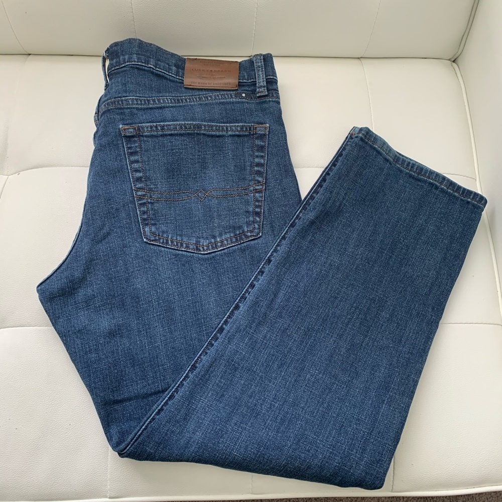 Lucky Brand 221 Straight Fit Jeans 36W x 30L Mens
